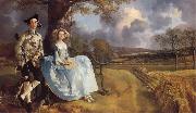 Thomas Gainsborough Mr and Mrs. Andrews oil painting